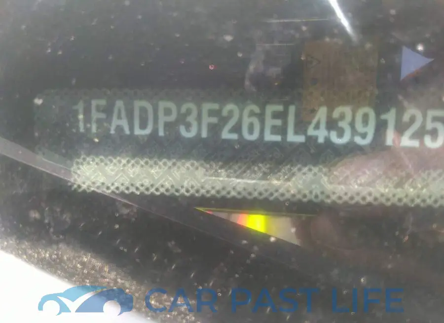 1FADP3F26EL439125# 9
