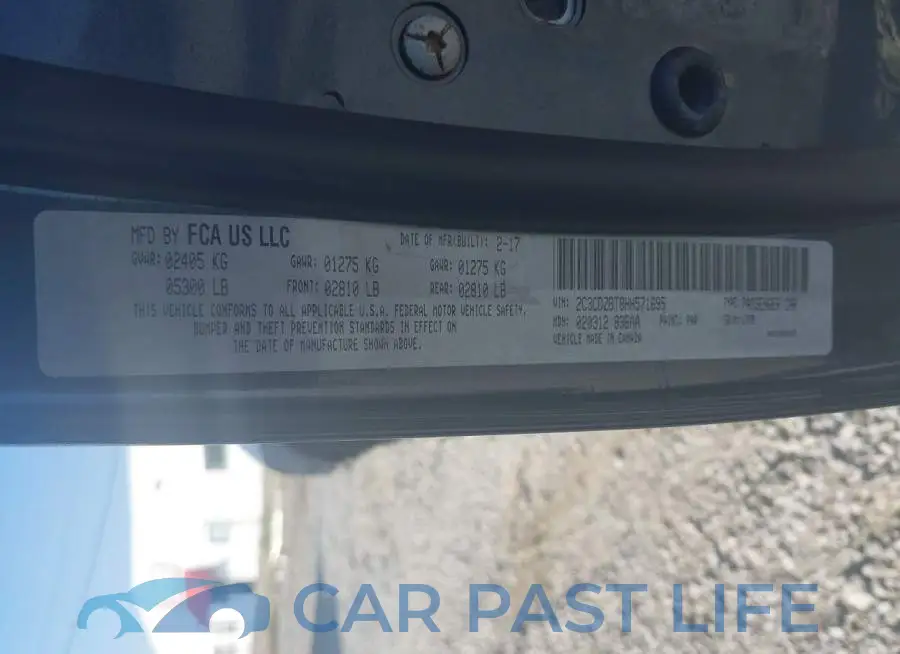 2C3CDZBT8HH571695# 9