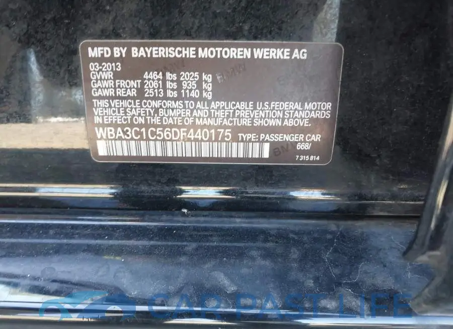 WBA3C1C56DF440175# 9