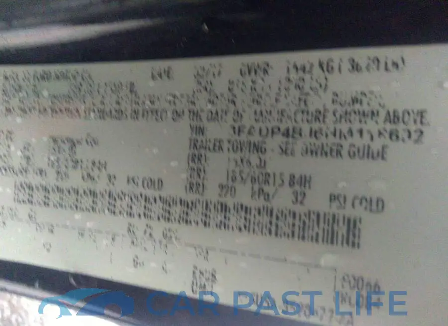 3FADP4BJ6HM118692# 9