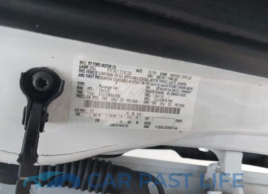 1FADP3K26DL188997# 9