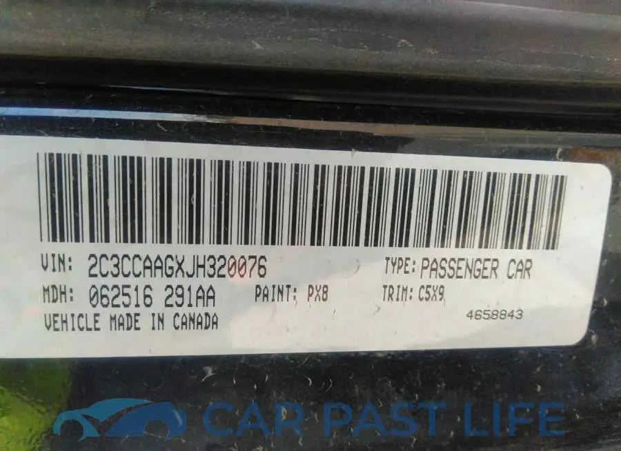 2C3CCAAGXJH320076# 9