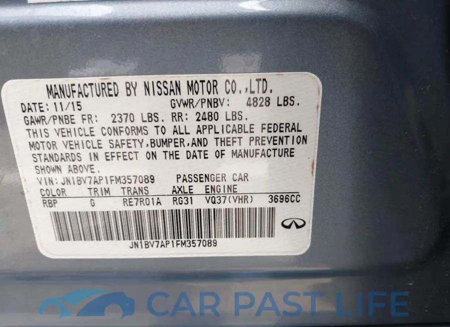 JN1BV7AP1FM357089# 9