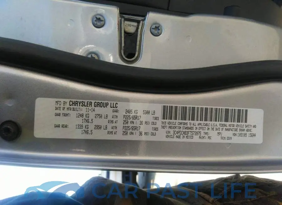 3C4PDCAB3FT573975# 9