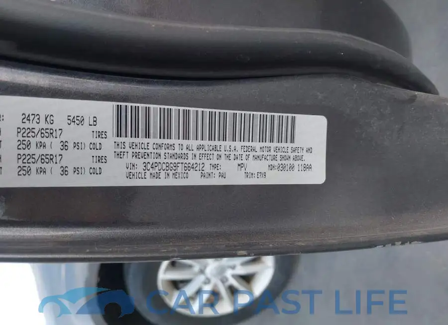 3C4PDCBG9FT664212# 9