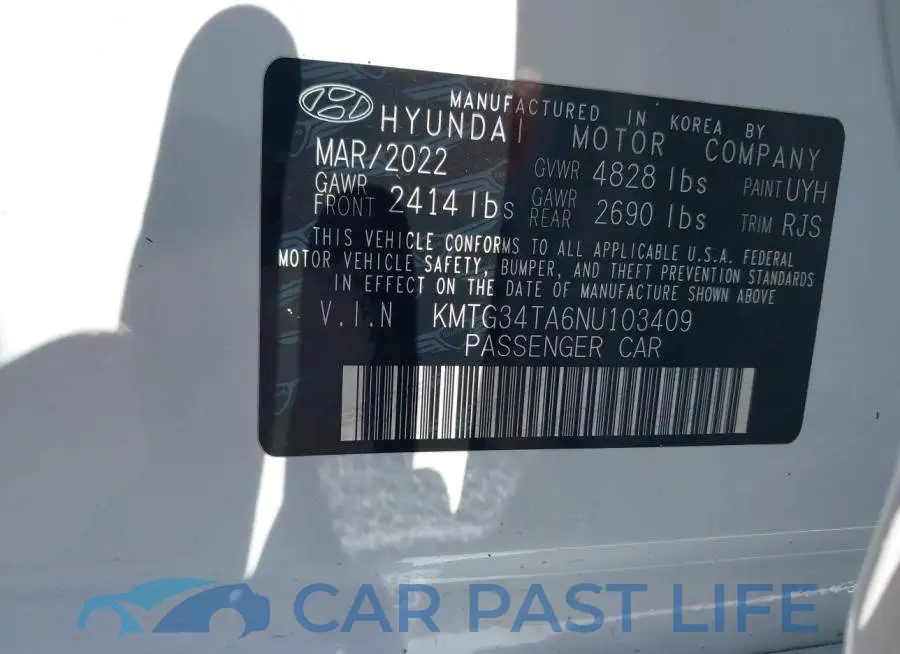 KMTG34TA6NU103409# 9
