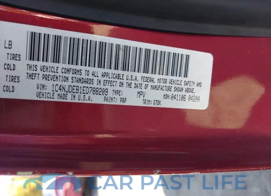 1C4NJDEB1ED788209# 9
