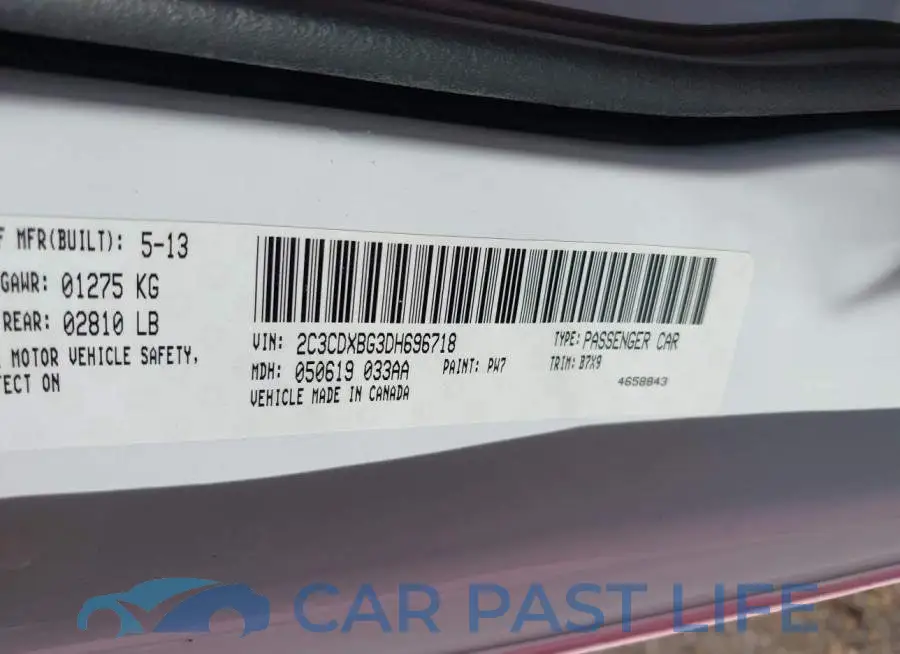 2C3CDXBG3DH696718# 9