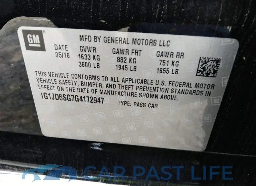 1G1JD6SG7G4172947# 9