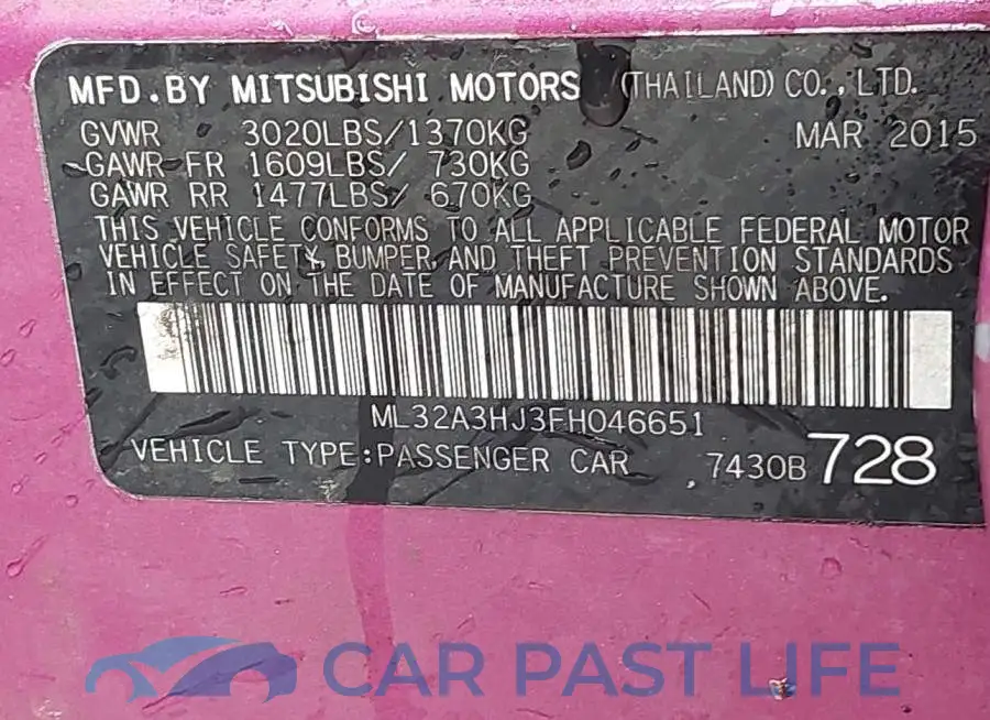 ML32A3HJ3FH046651# 9