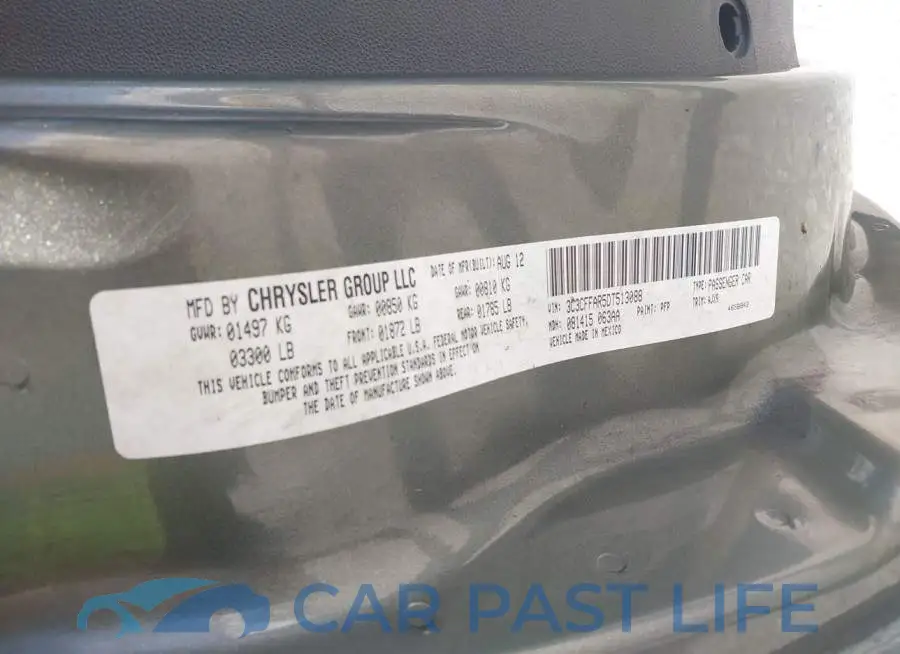3C3CFFAR5DT513088# 9