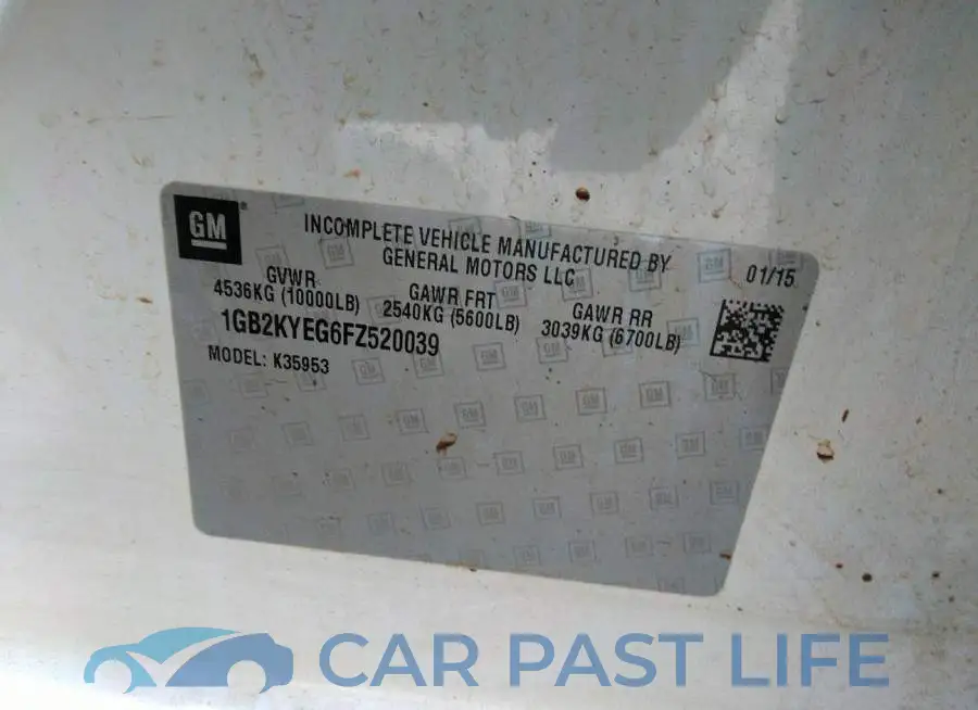 1GB2KYEG6FZ520039# 9