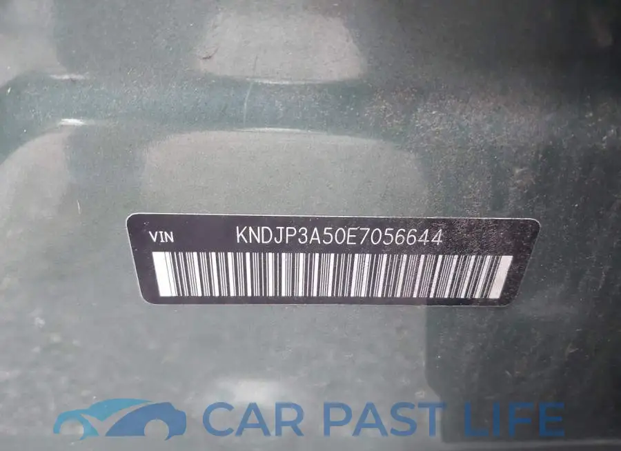 KNDJP3A50E7056644# 9