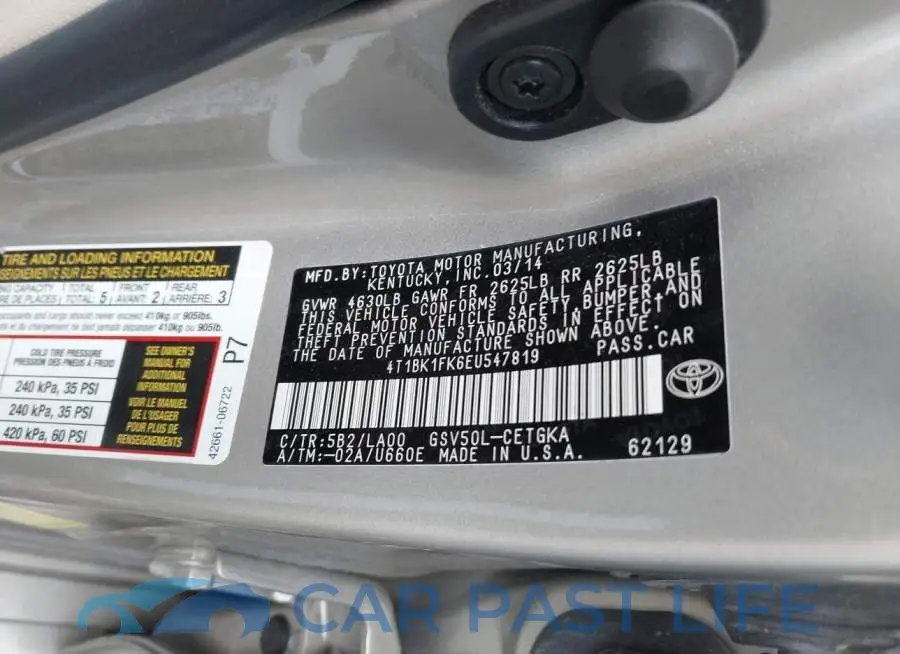 4T1BK1FK6EU547819# 9