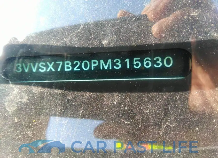3VVSX7B20PM315630# 9