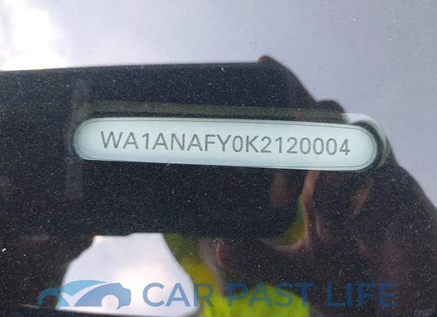 WA1ANAFY0K2120004# 9