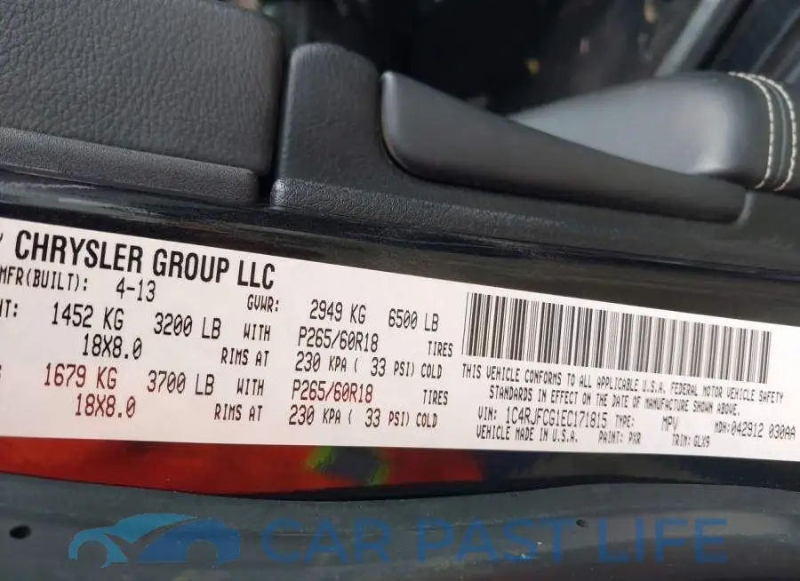 1C4RJFCG1EC171815# 9