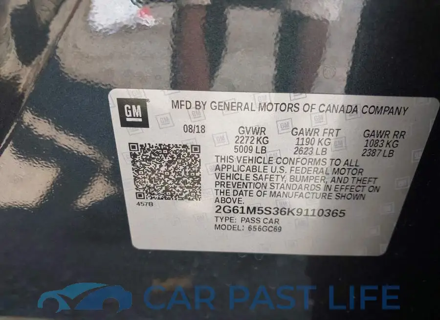 2G61M5S36K9110365# 9