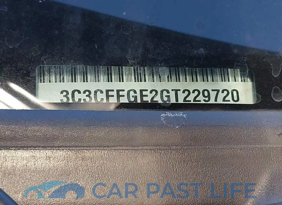 3C3CFFGE2GT229720# 9