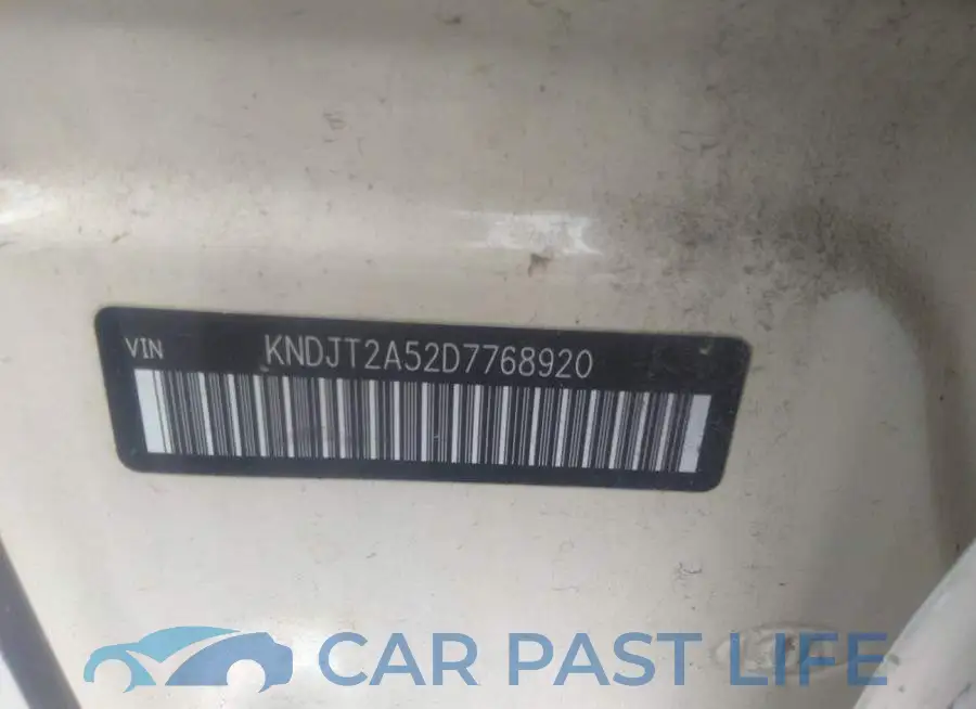 KNDJT2A52D7768920# 9