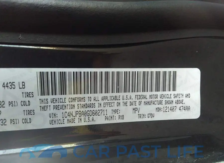 1C4NJPBA0GD602711# 9