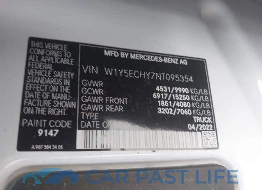 W1Y5ECHY7NT095354# 9