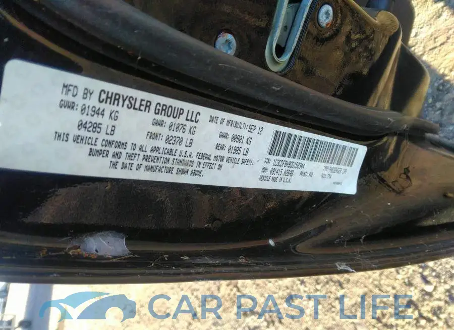 1C3CDFBH9DD150344# 9