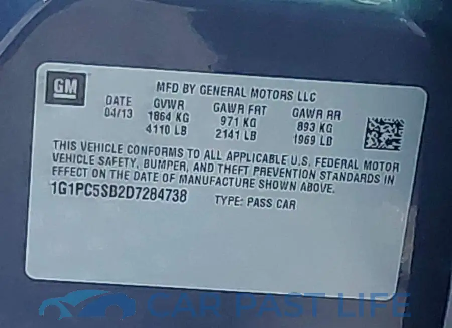 1G1PC5SB2D7284738# 9