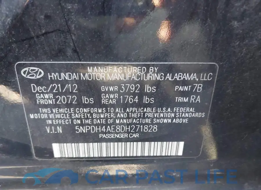 5NPDH4AE8DH271828# 9
