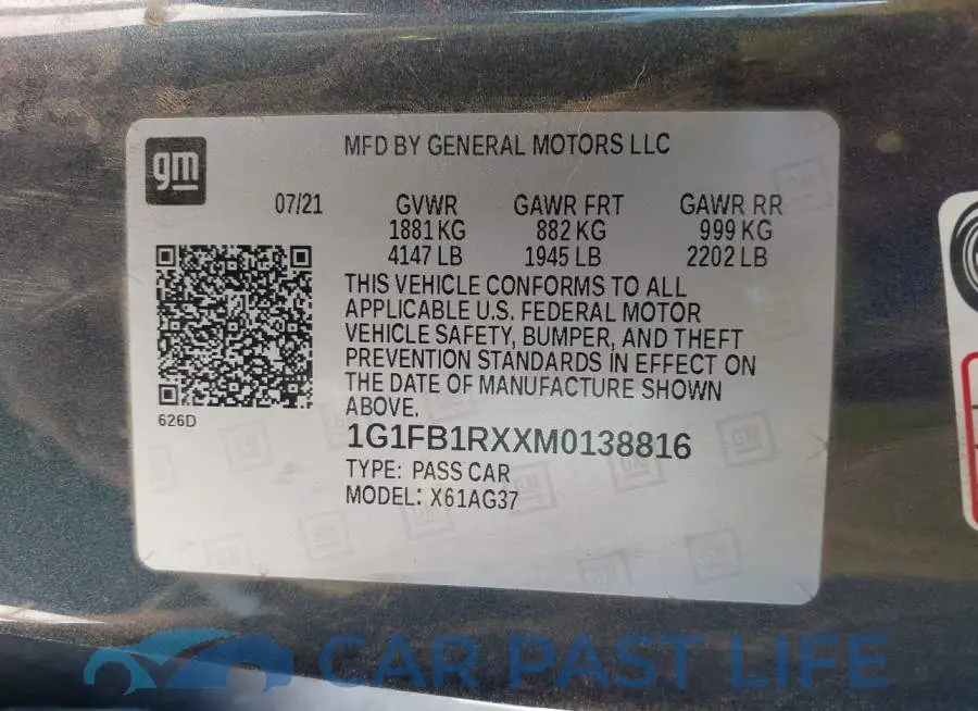 1G1FB1RXXM0138816# 9