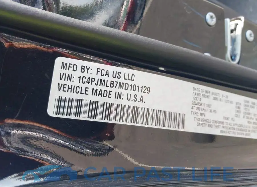1C4PJMLB7MD101129# 9