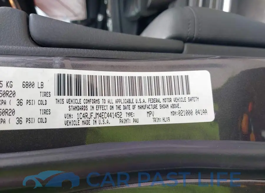 1C4RJFJM4EC441452# 9