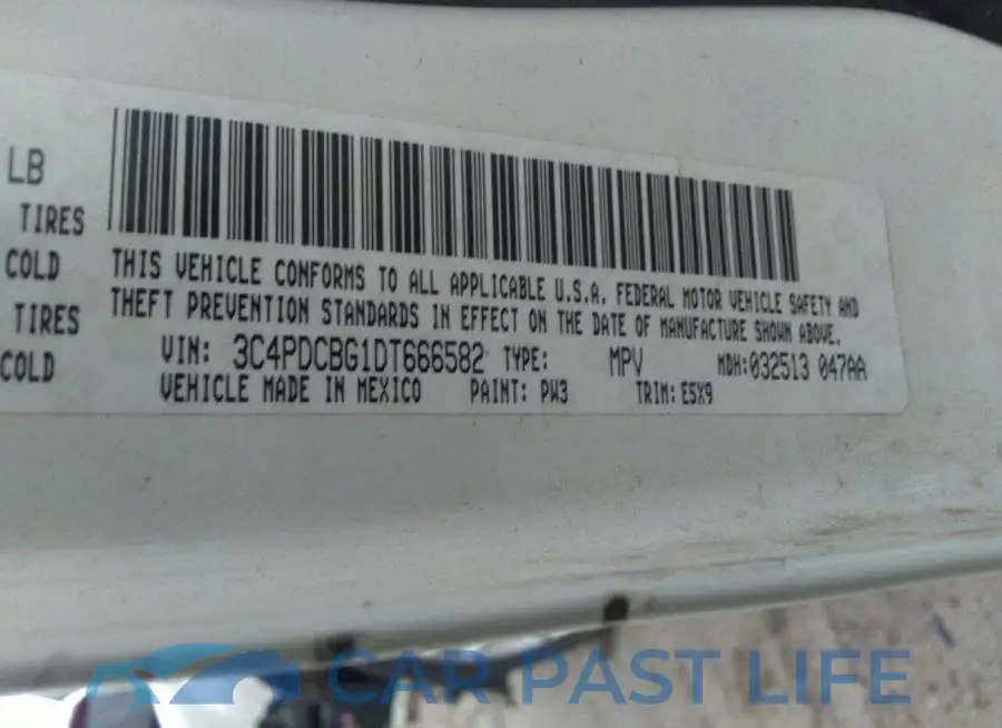 3C4PDCBG1DT666582# 9