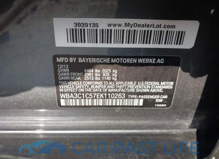 WBA3C1C57EK110263# 9