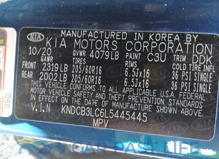KNDCB3LC6L5445445# 9
