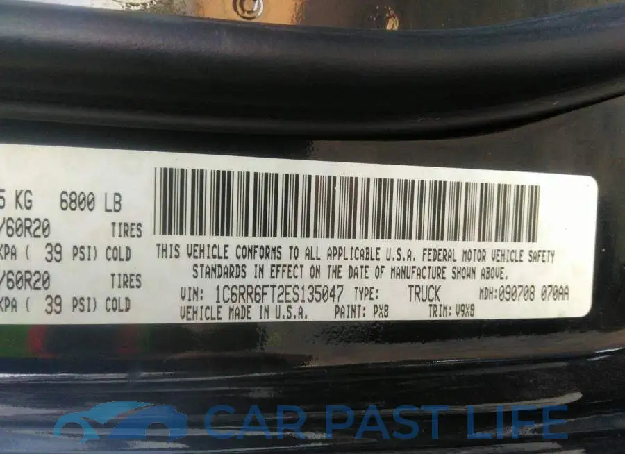 1C6RR6FT2ES135047# 9