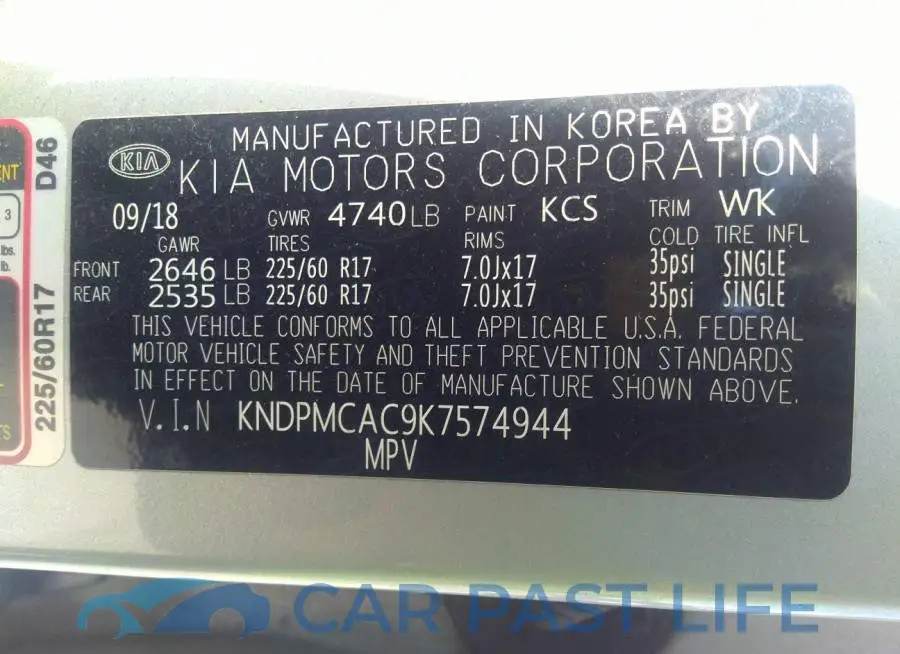 KNDPMCAC9K7574944# 9