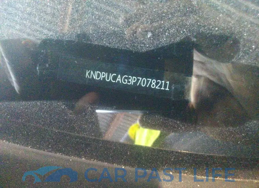 KNDPUCAG3P7078211# 9