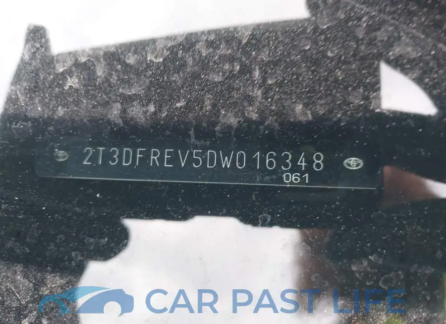 2T3DFREV5DW016348# 9