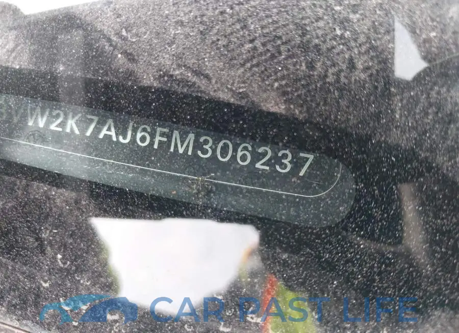3VW2K7AJ6FM306237# 9