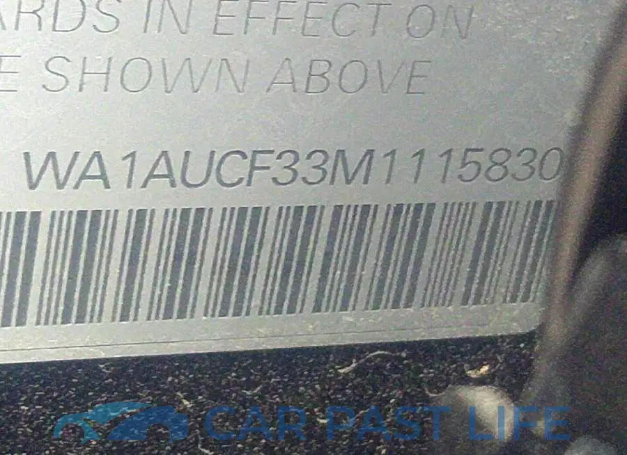 WA1AUCF33M1115830# 9