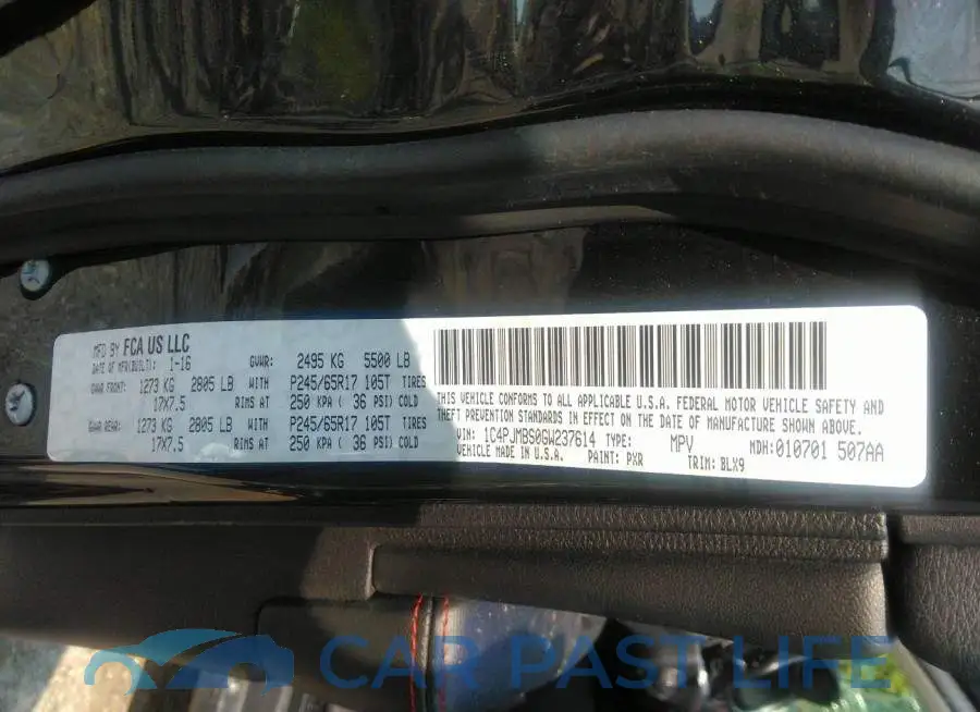 1C4PJMBS0GW237614# 9