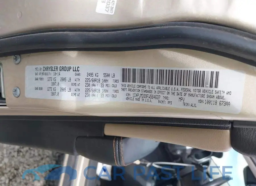 1C4PJMDS9FW564637# 9