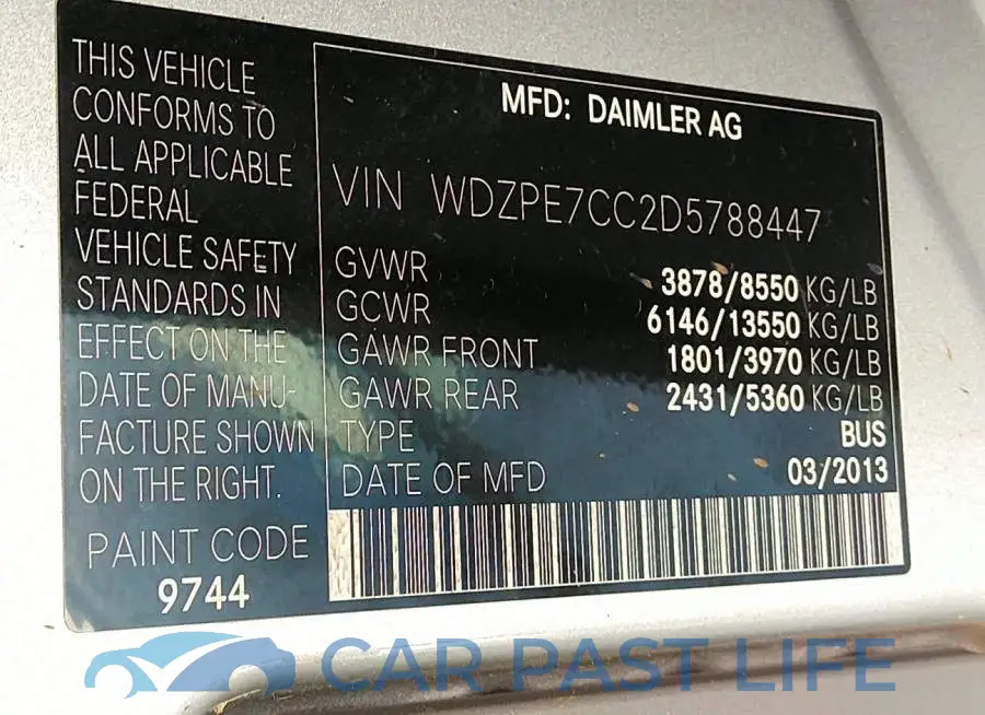 WDZPE7CC2D5788447# 9
