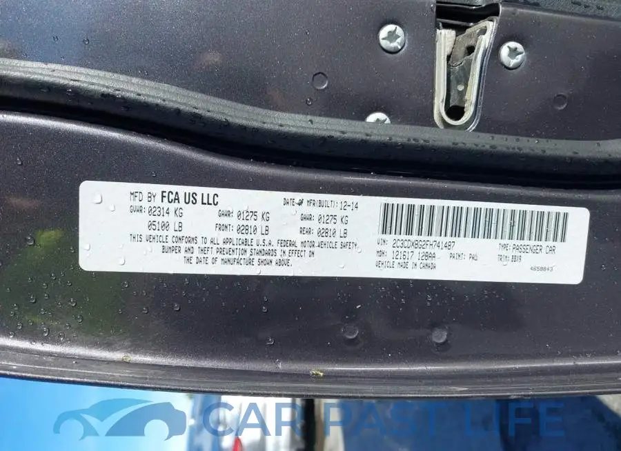 2C3CDXBG2FH741487# 9