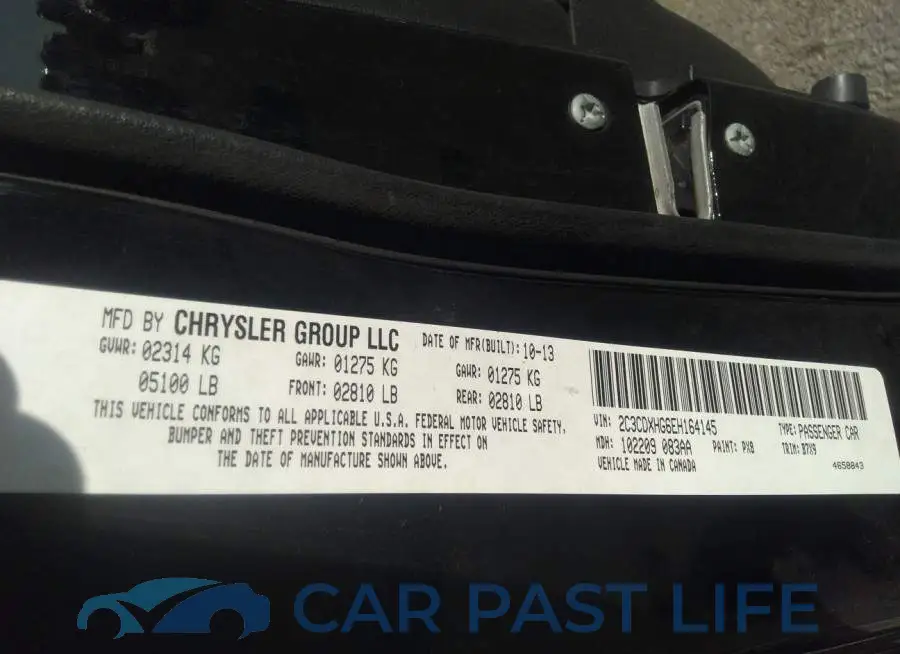 2C3CDXHG6EH164145# 9
