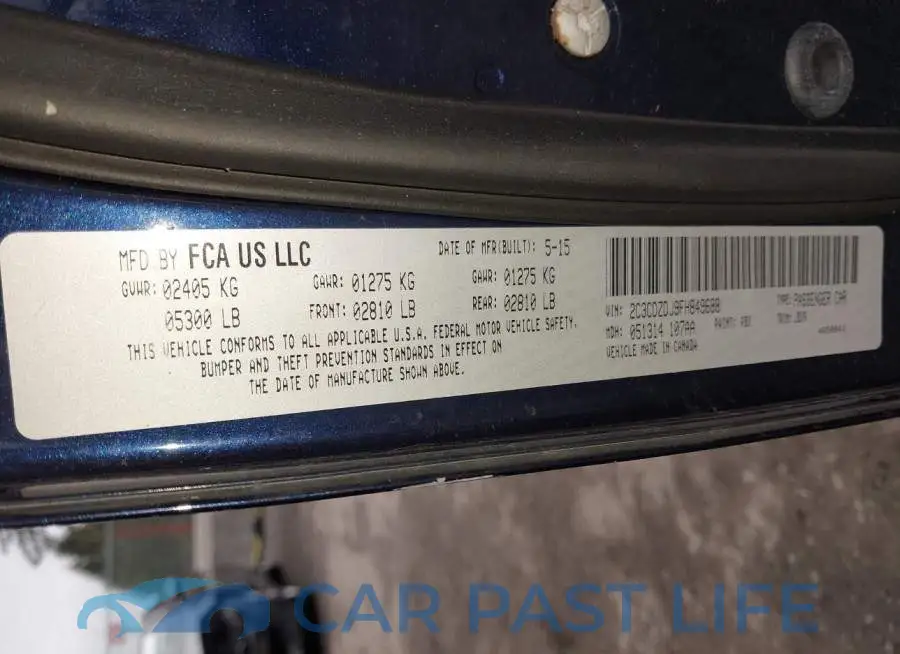 2C3CDZDJ9FH849688# 9