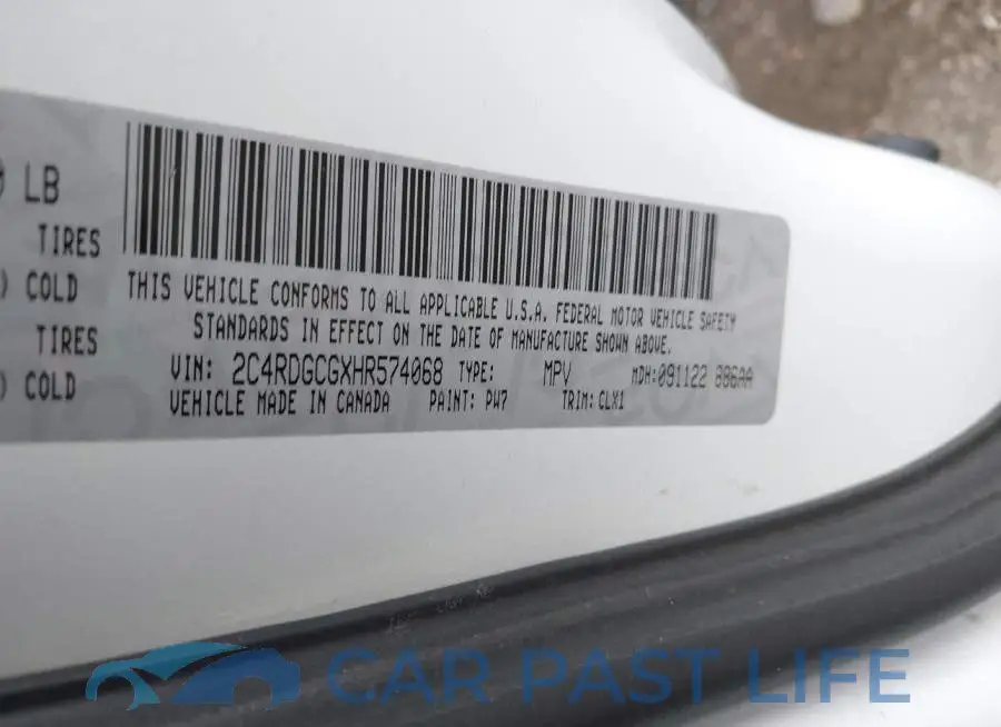 2C4RDGCGXHR574068# 9