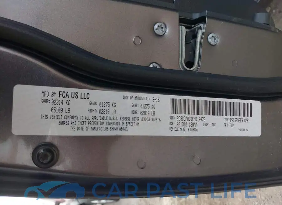 2C3CCAAG1FH810476# 9