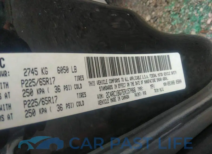 2C4RC1BG7ER157066# 9